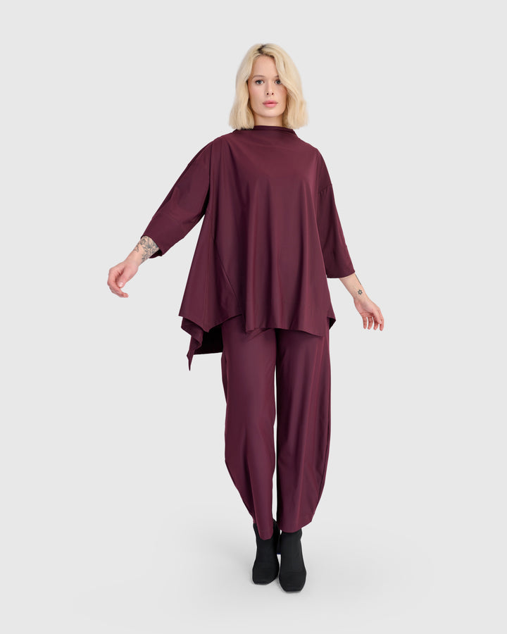 Essential Tekbika Flow Pants, Wine