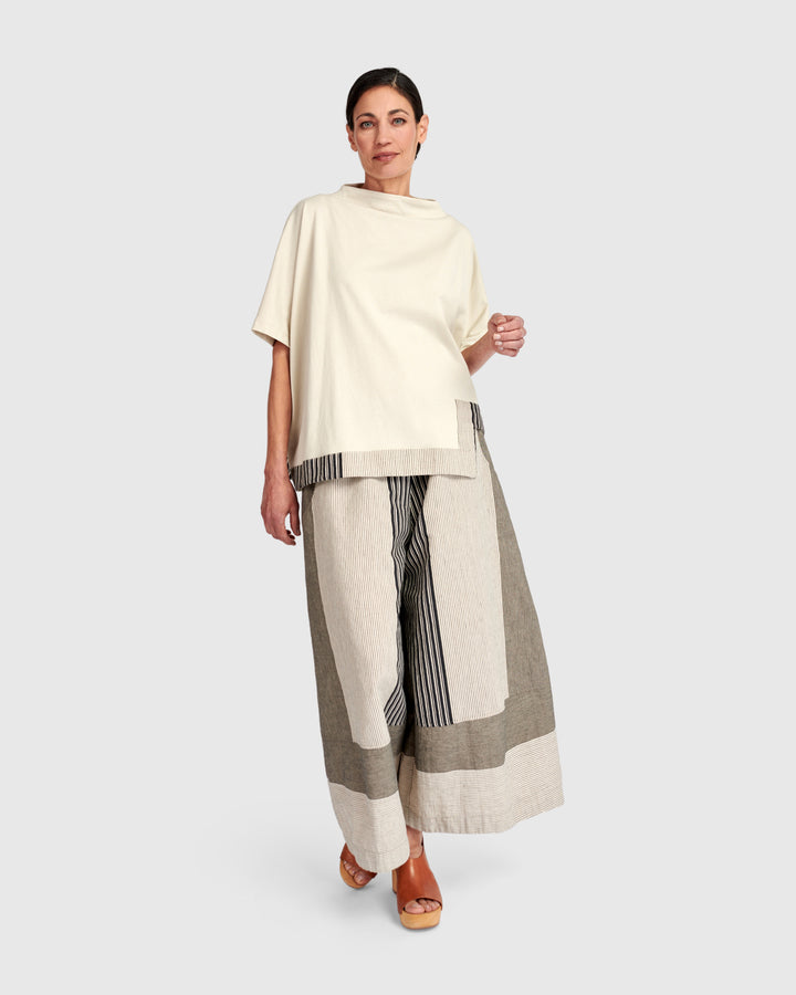 Urban On My Mind Boxy Top, Cream