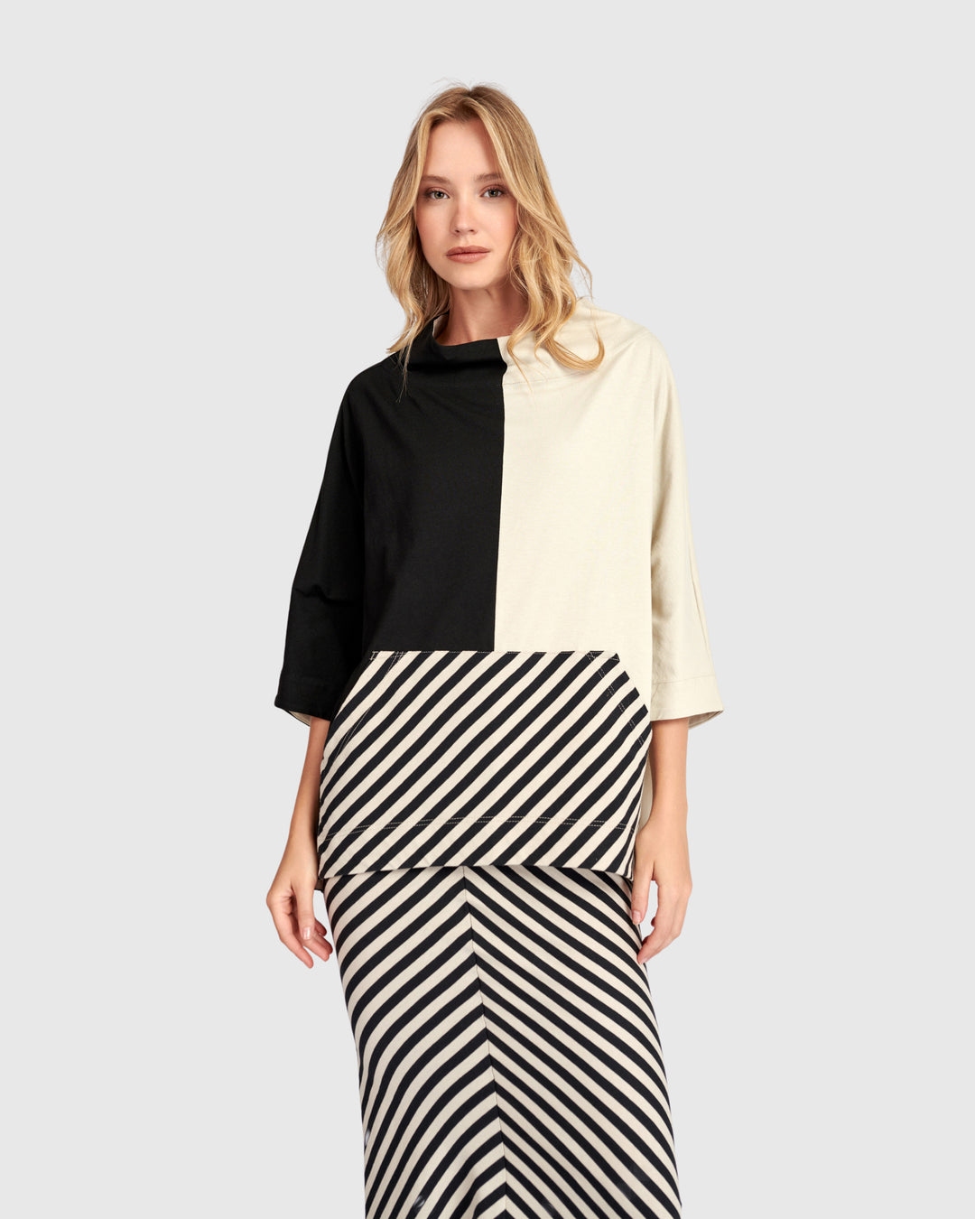 Urban Play Pullover Top, Mono