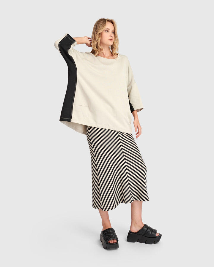 Urban Refuel Lounge Top, Mono