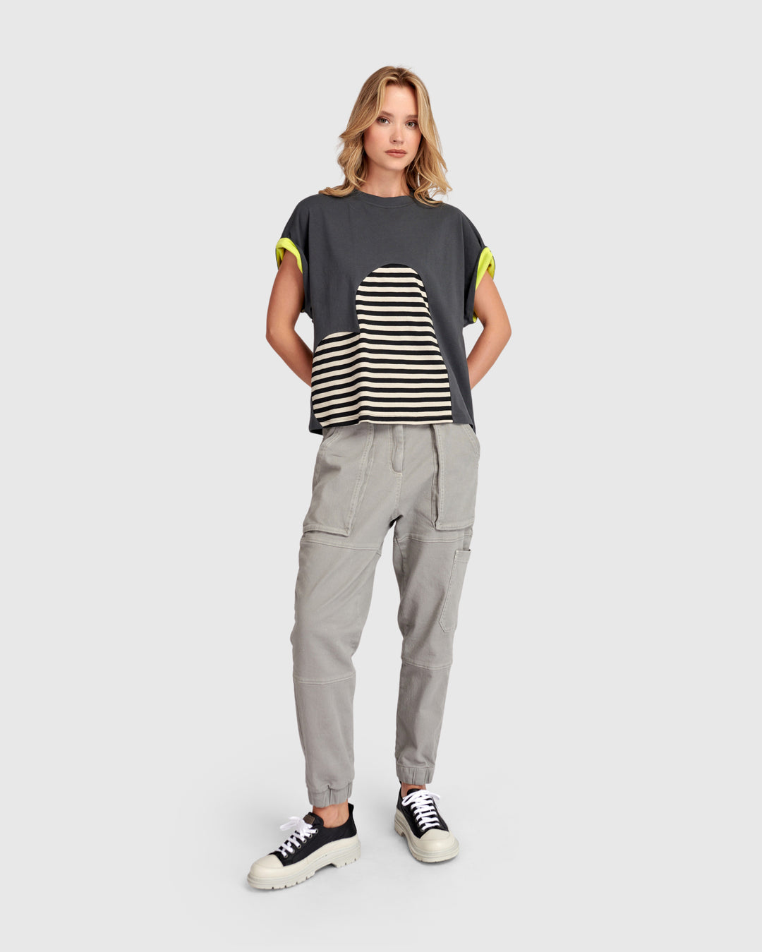 Cargo Jogger Pants, Grey