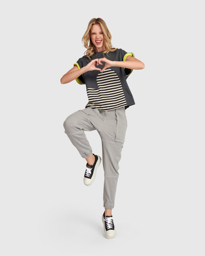 Cargo Jogger Pants, Grey