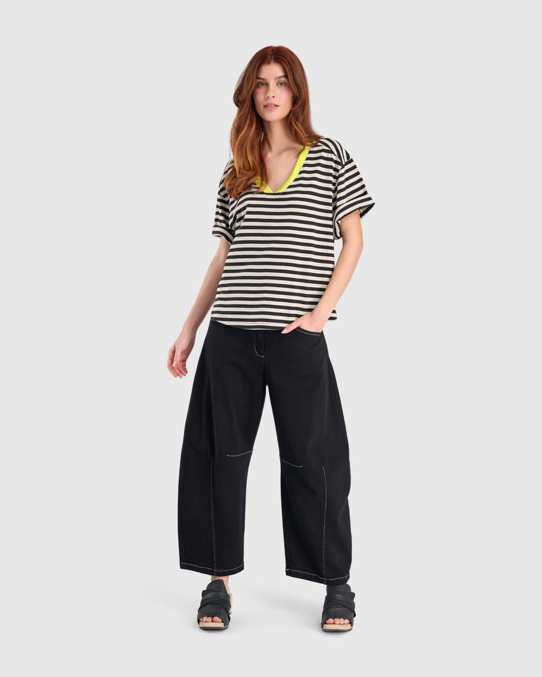 Urban Freehand Tee, Stripes