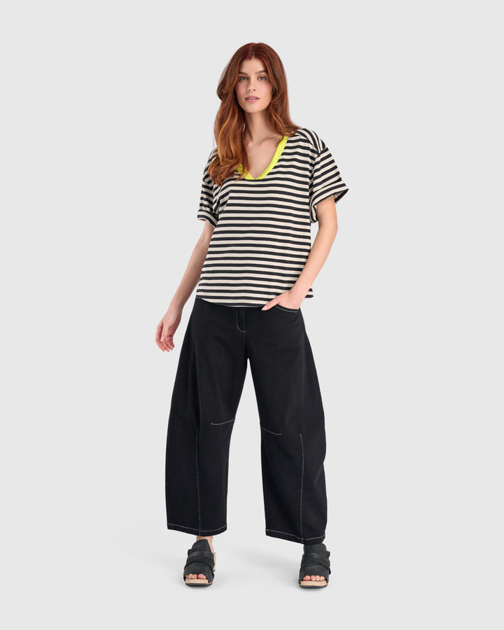 Urban Freehand Tee, Stripes