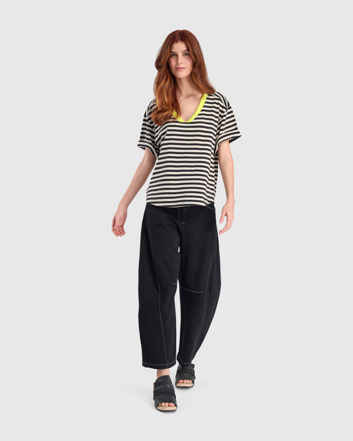 Urban Freehand Tee, Stripes