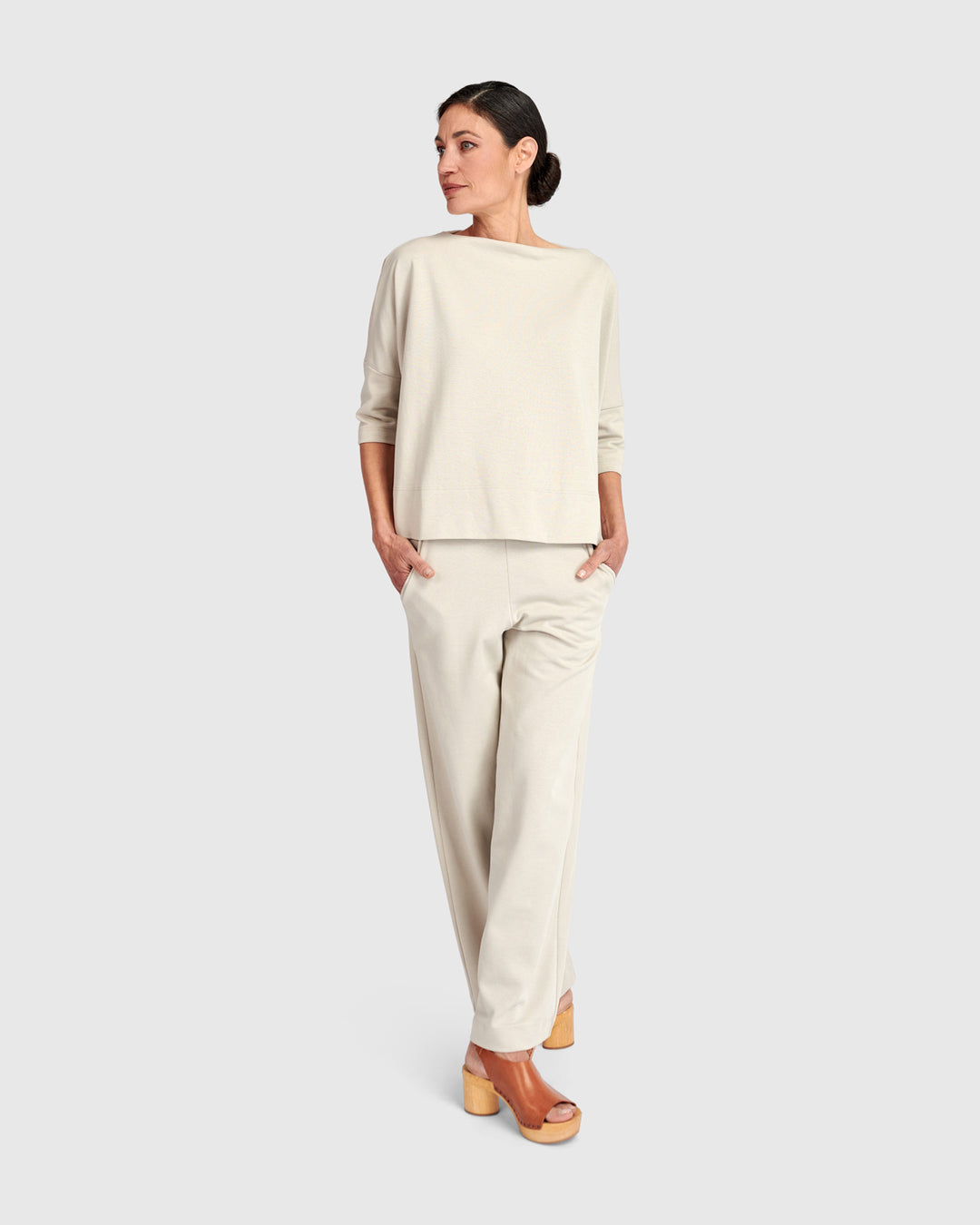 Urban Staple Boxy Top, Cream