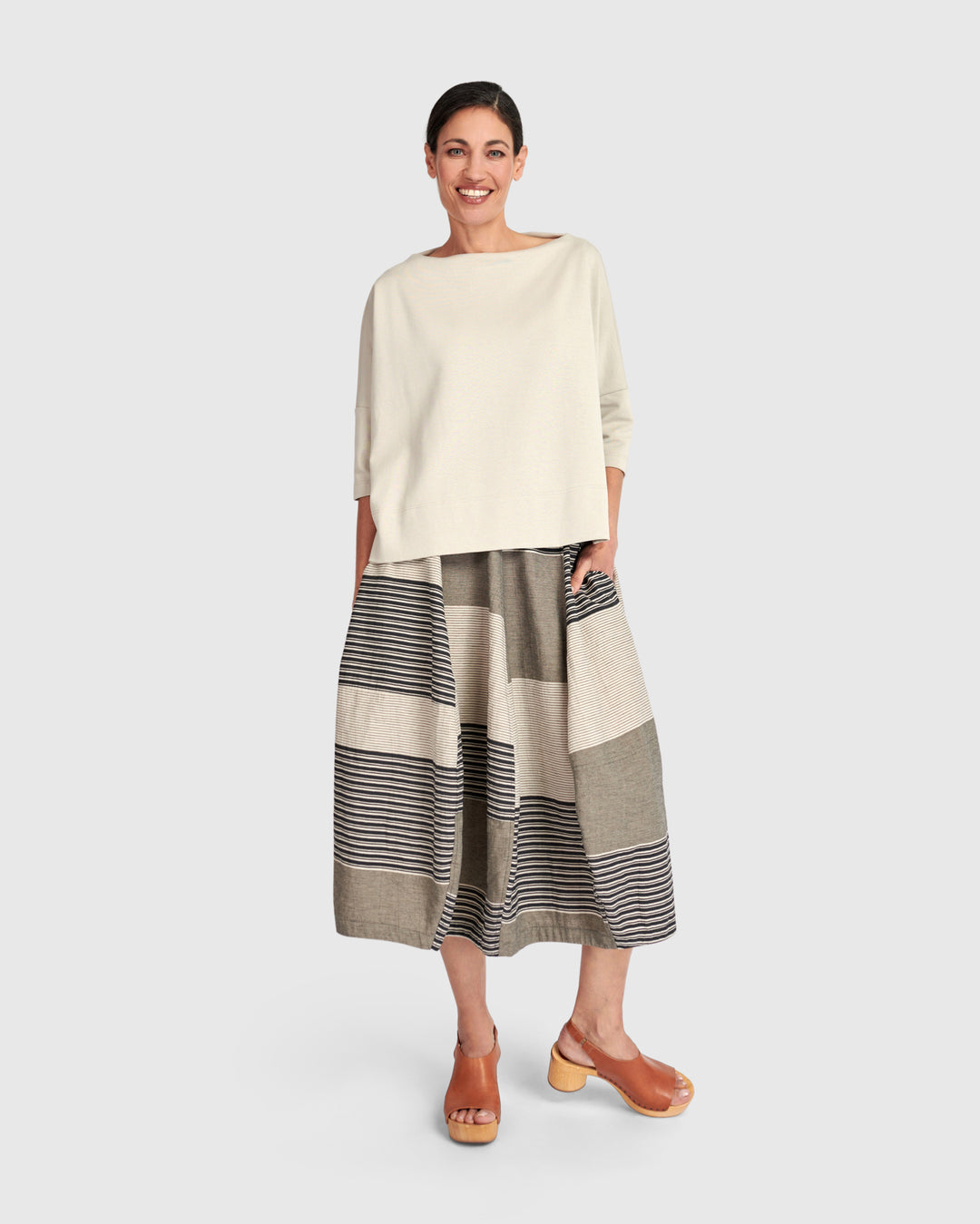 Urban Staple Boxy Top, Cream