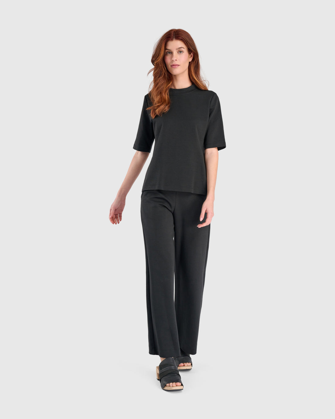 Urban Foundation Straight Leg Pant, Black