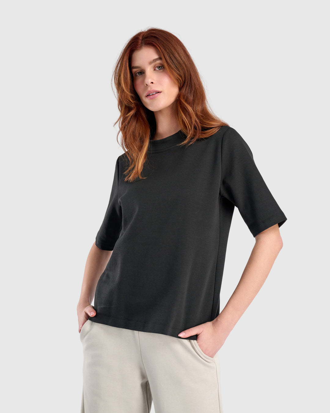 Urban Staple Elevated Tee, Black