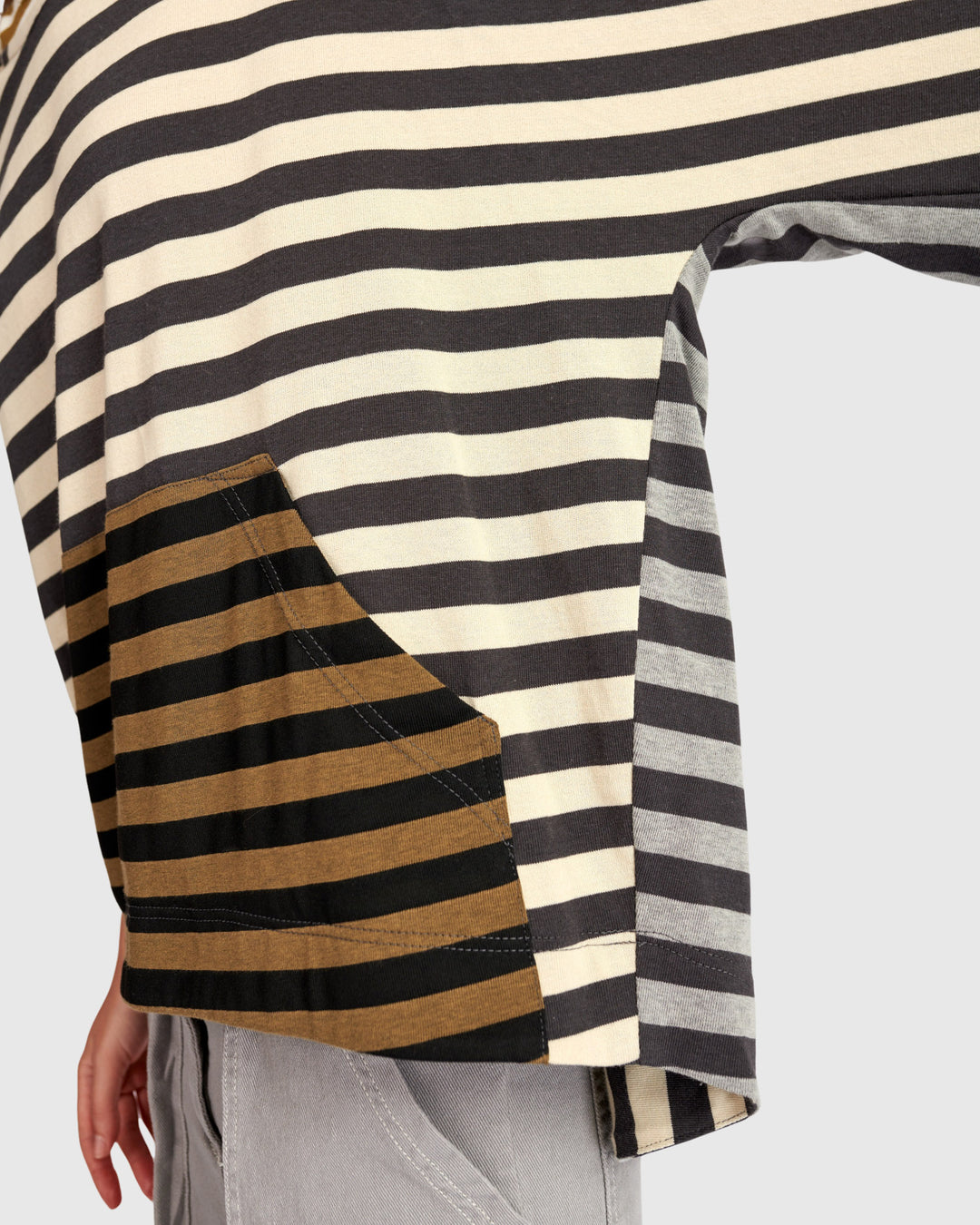 Urban First Pick Hoodie Pullover, Stripes
