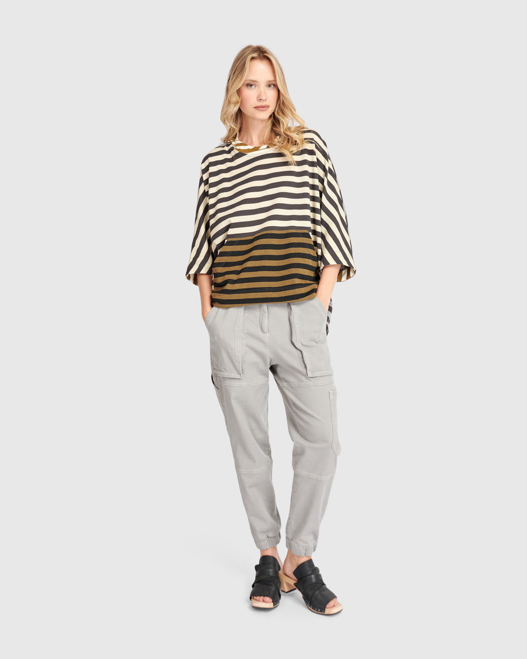 Urban First Pick Hoodie Pullover, Stripes