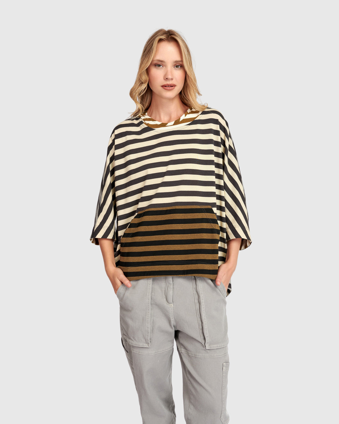 Urban First Pick Hoodie Pullover, Stripes