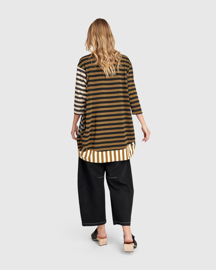 Urban Ballpark Rounded Top, Stripes