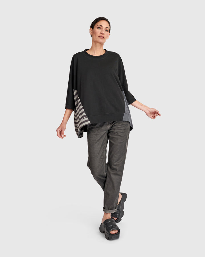 Urban Symbiotic Rounded Top, Black