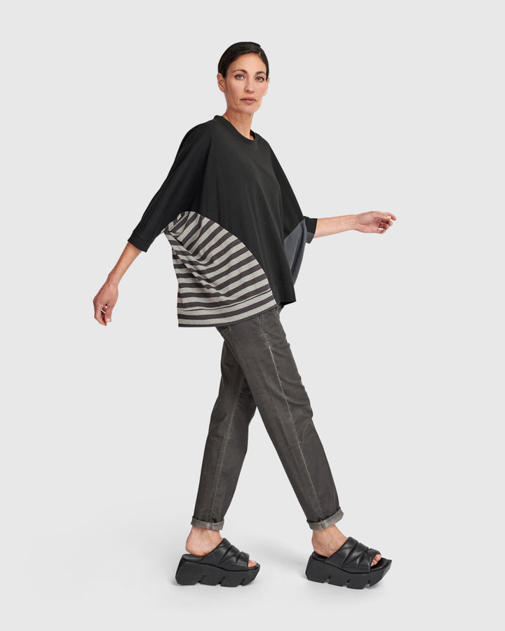 Urban Symbiotic Rounded Top, Black