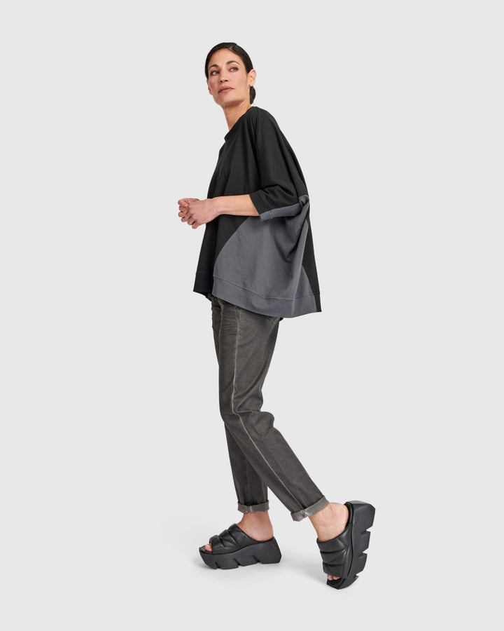 Urban Symbiotic Rounded Top, Black