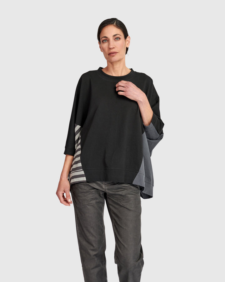 Urban Symbiotic Rounded Top, Black