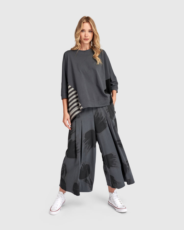 Urban Symbiotic Rounded Top, Grey