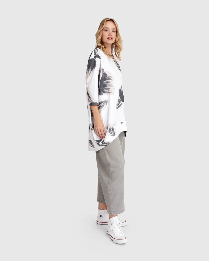 Urban Unplug Rounded Tunic, Cloud