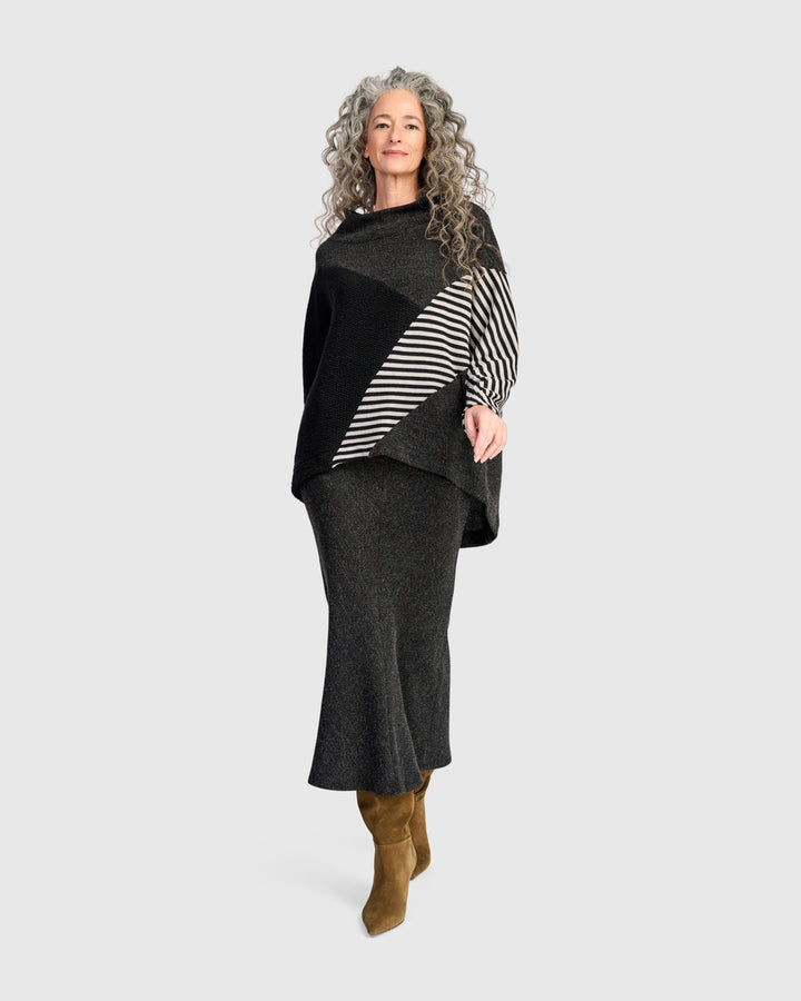 Urban Linje Top, Black Mix