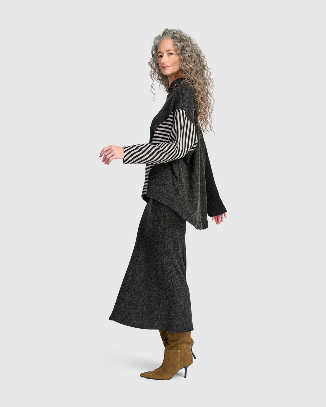 Urban Linje Top, Black Mix