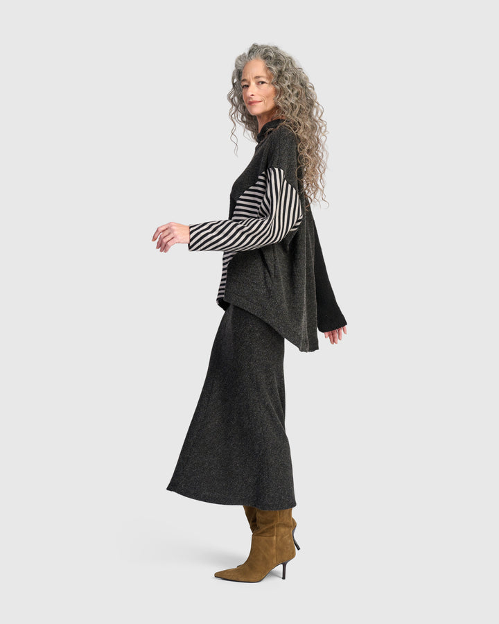 Urban Linje Top, Black Mix