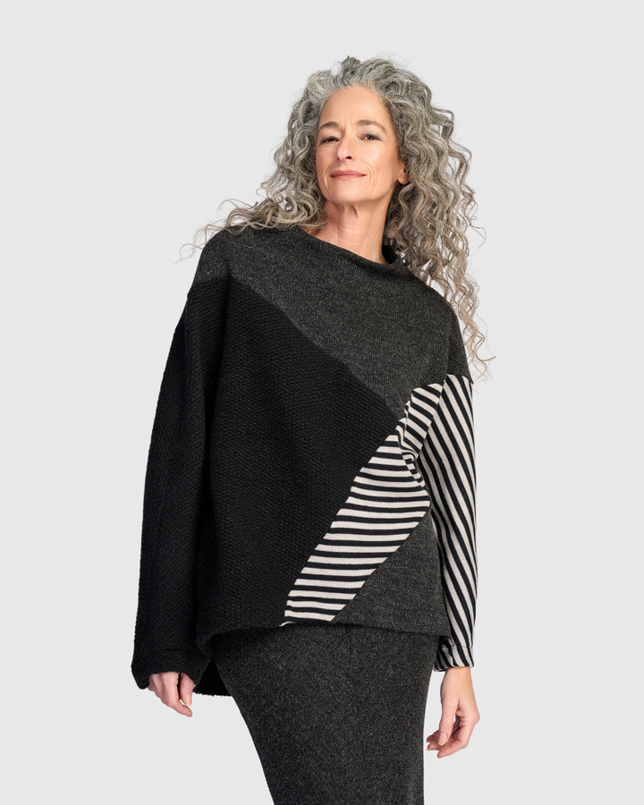 Urban Linje Top, Black Mix
