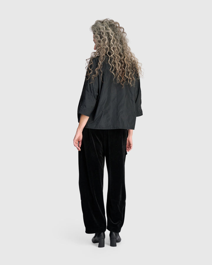 Urban Knit Vav Top, Black