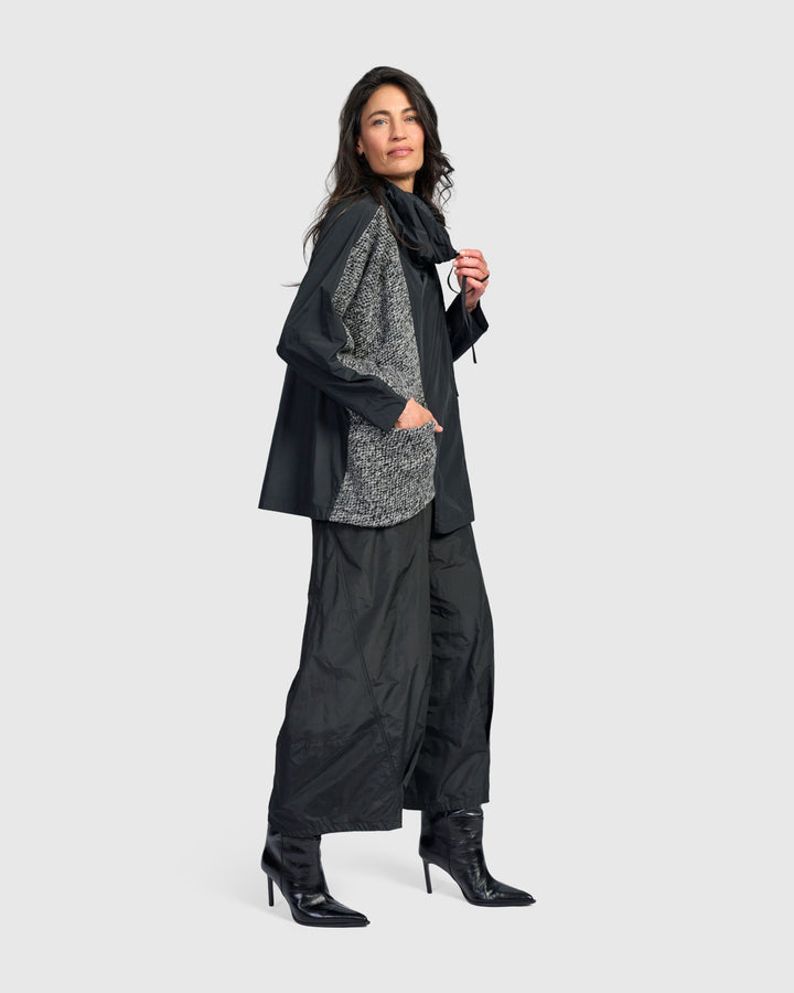 Amplified Swish Pants, Black