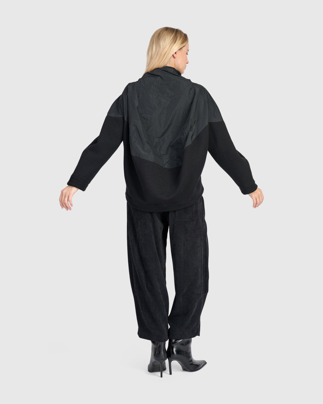 Urban Cody Drawstring Pullover, Black