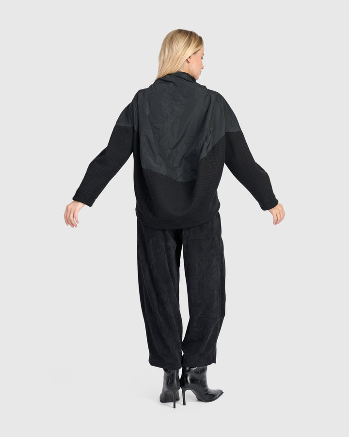 Urban Cody Drawstring Pullover, Black