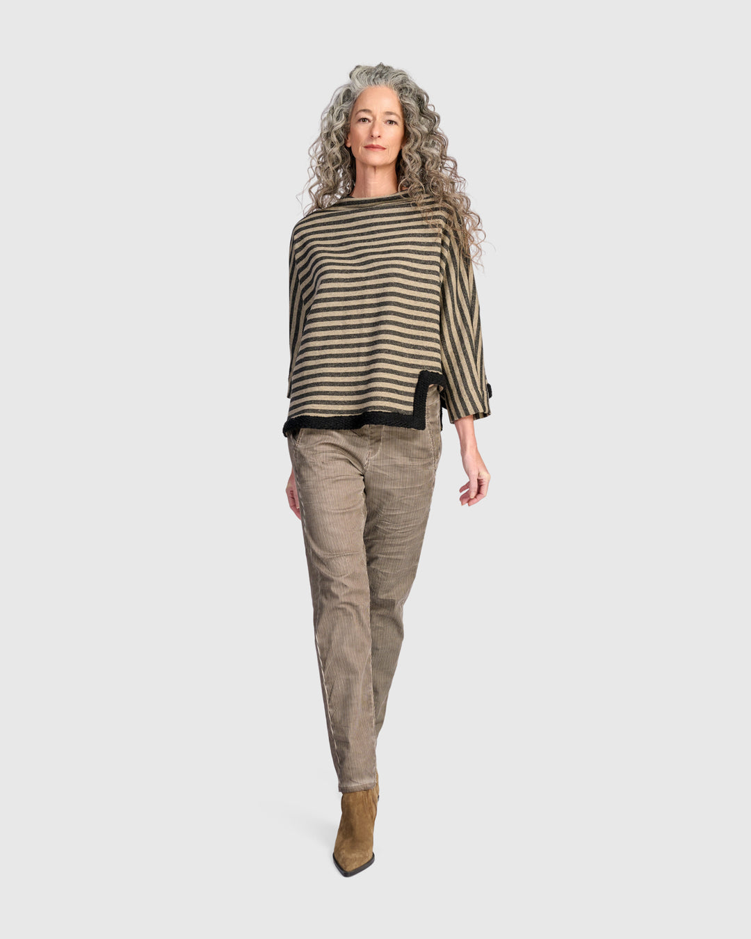 Urban Ulla Pullover, Camel Stripe