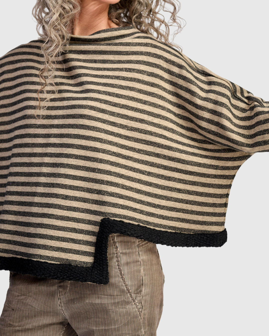 Urban Ulla Pullover, Camel Stripe