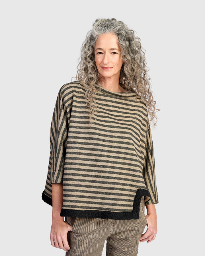 Urban Ulla Pullover, Camel Stripe