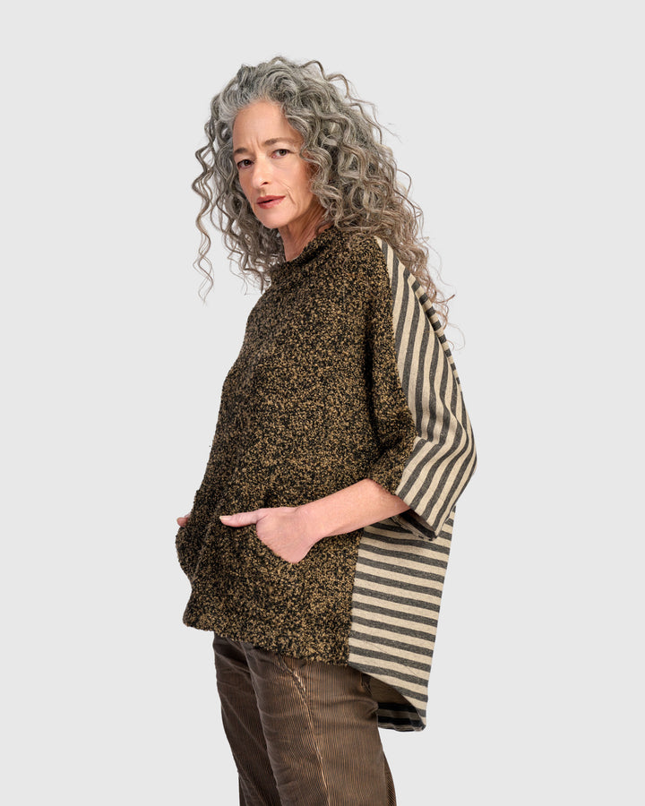 Urban Jan Boucle Pullover, Camel Melange