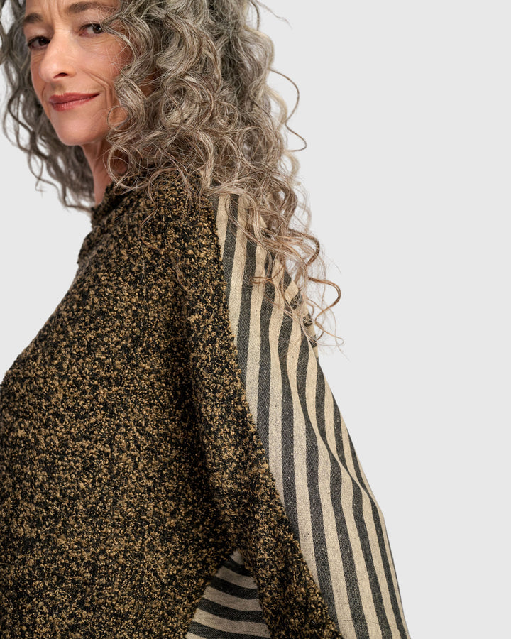 Urban Jan Boucle Pullover, Camel Melange
