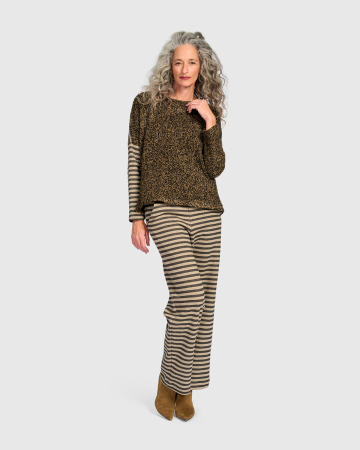 Urban Elevation Straight Pants, Camel Stripe