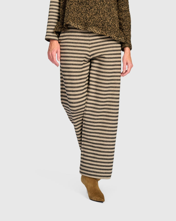 Urban Elevation Straight Pants, Camel Stripe