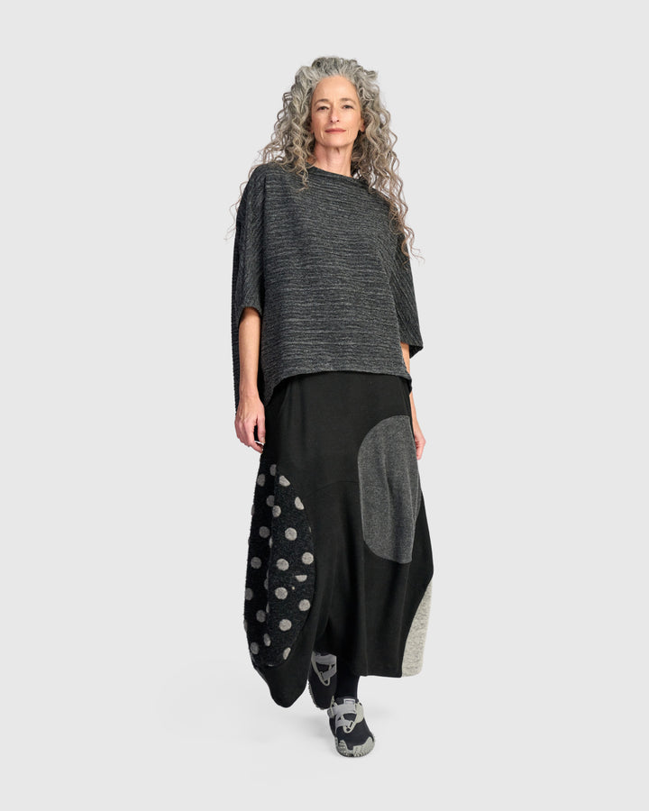 Urban Heather Knit Pullover, Graphite