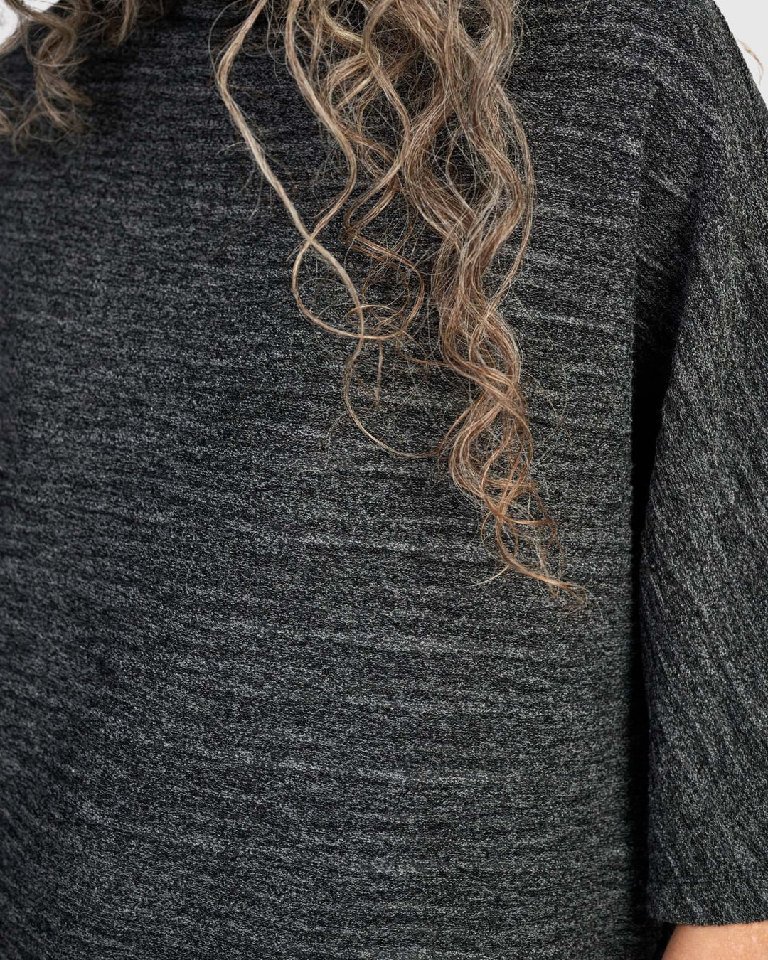 Urban Heather Knit Pullover, Graphite