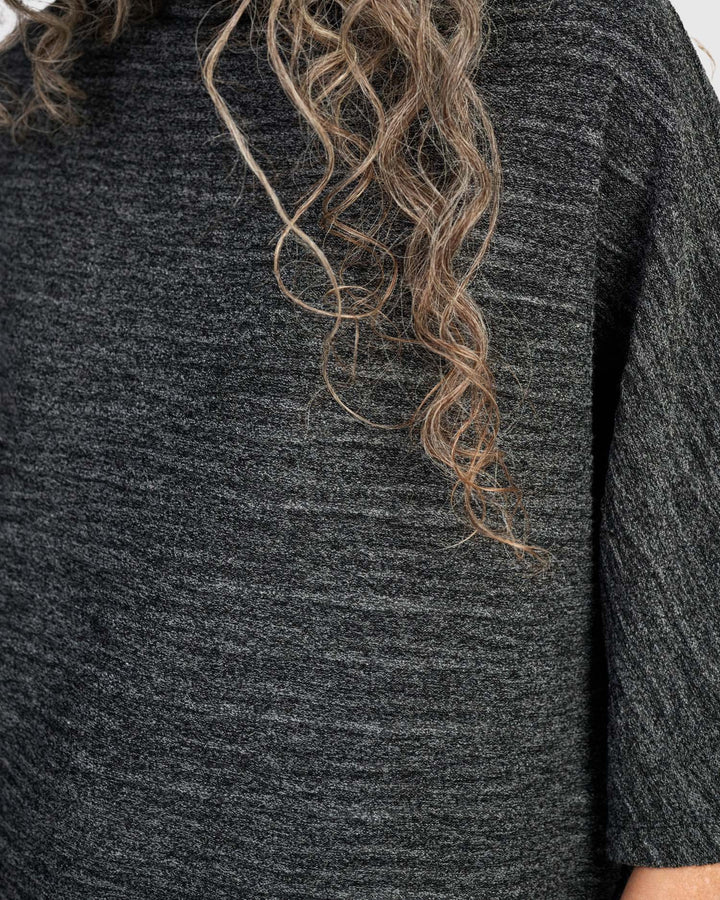 Urban Heather Knit Pullover, Graphite