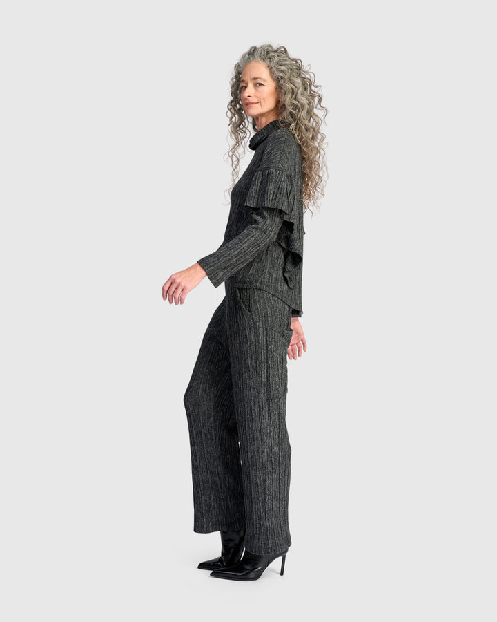 Urban Heather Knit Straight Pants, Graphite