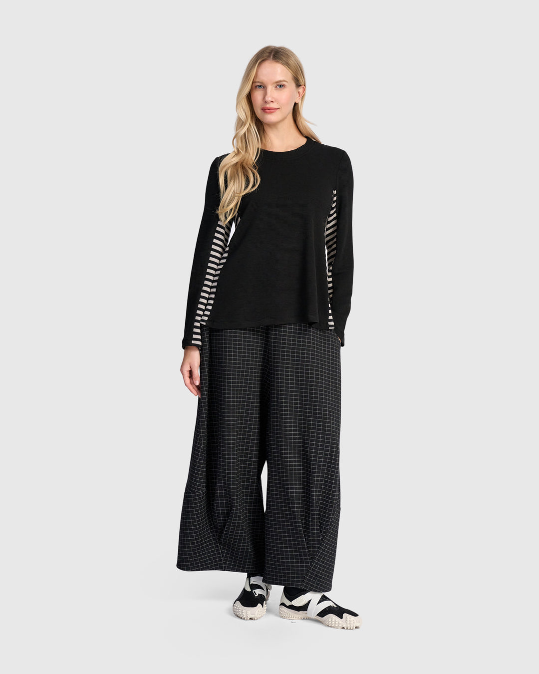 Urban Peek Top, Black Mix