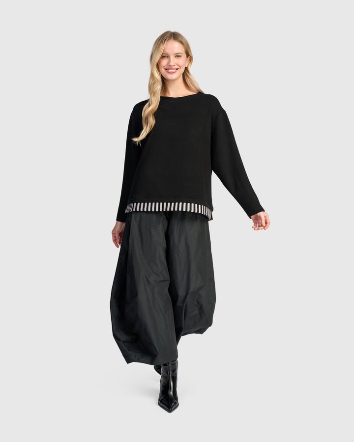 Urban Borderline Top, Black Mix