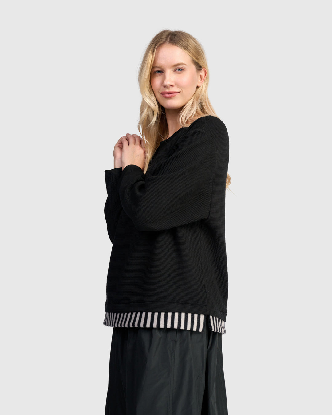 Urban Borderline Top, Black Mix