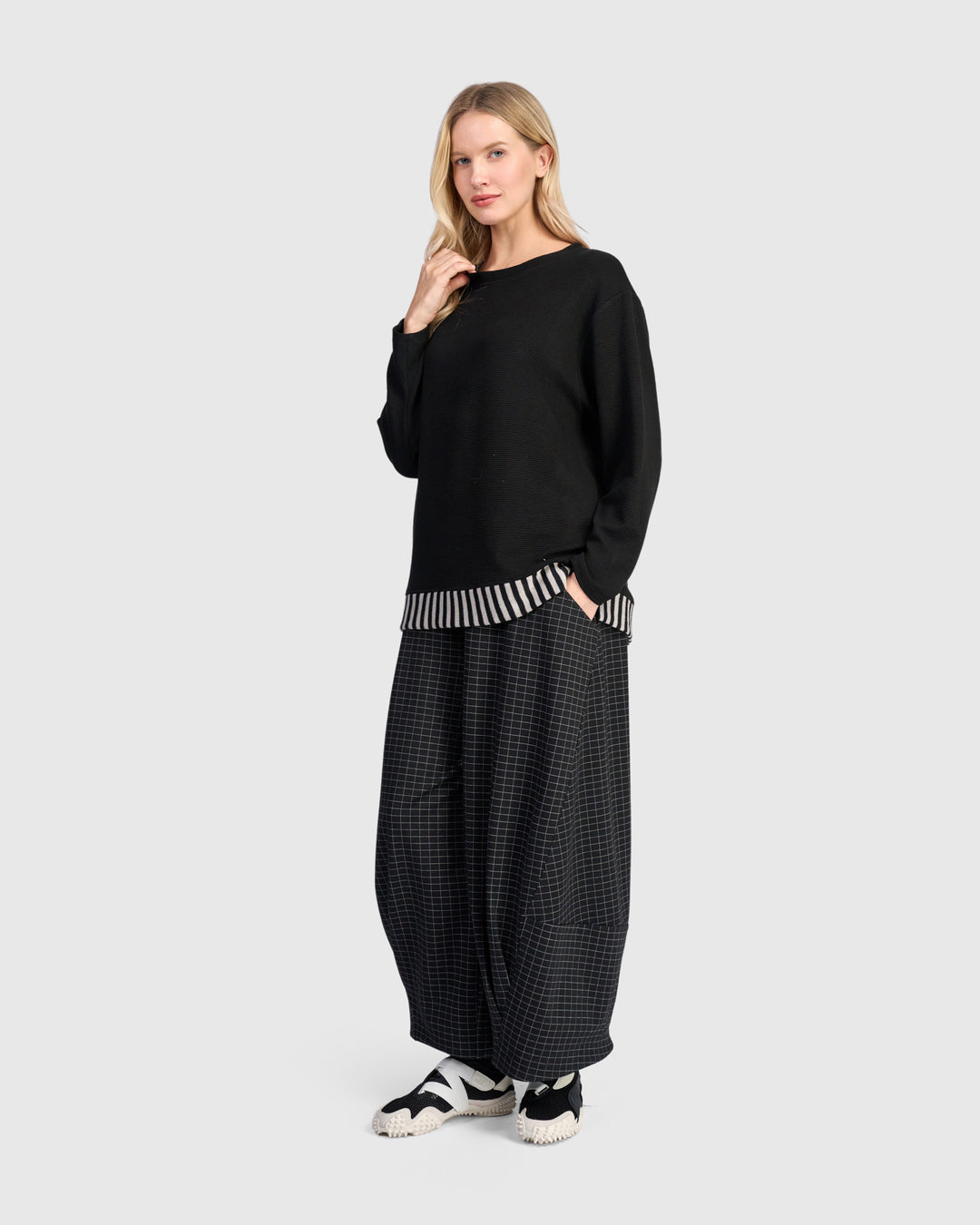 Urban Borderline Top, Black Mix