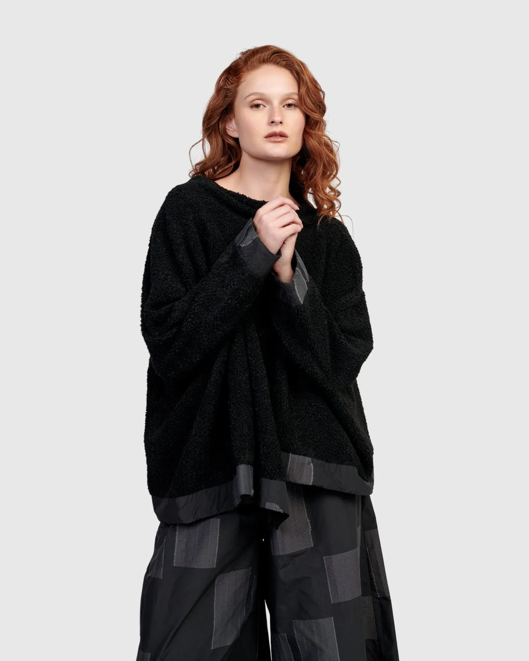 Urban Zora Pullover Top, Squares