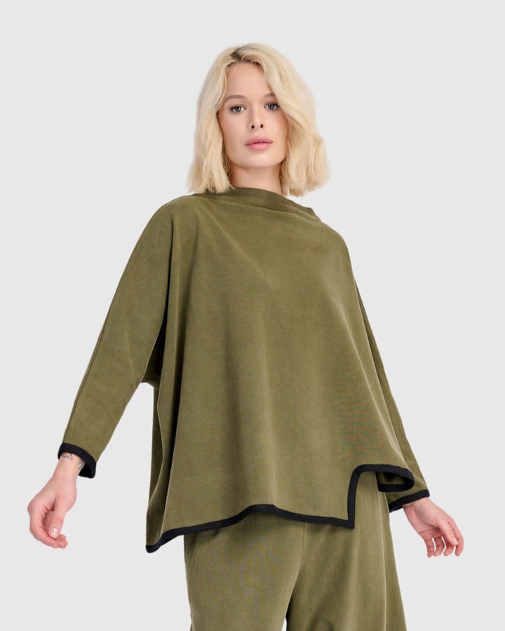 Haze Pullover, Olive