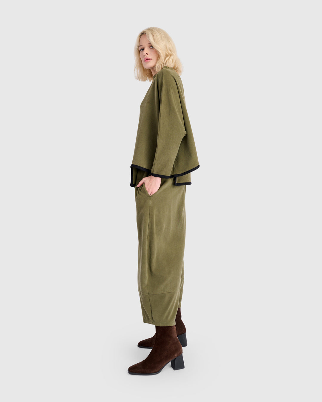 Hazy Olive Lounge Set