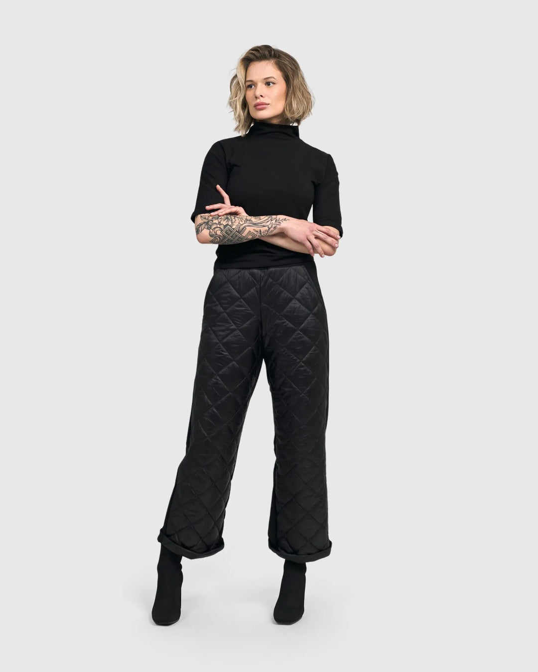 Urban Interstellar Relaxed Pants, Black